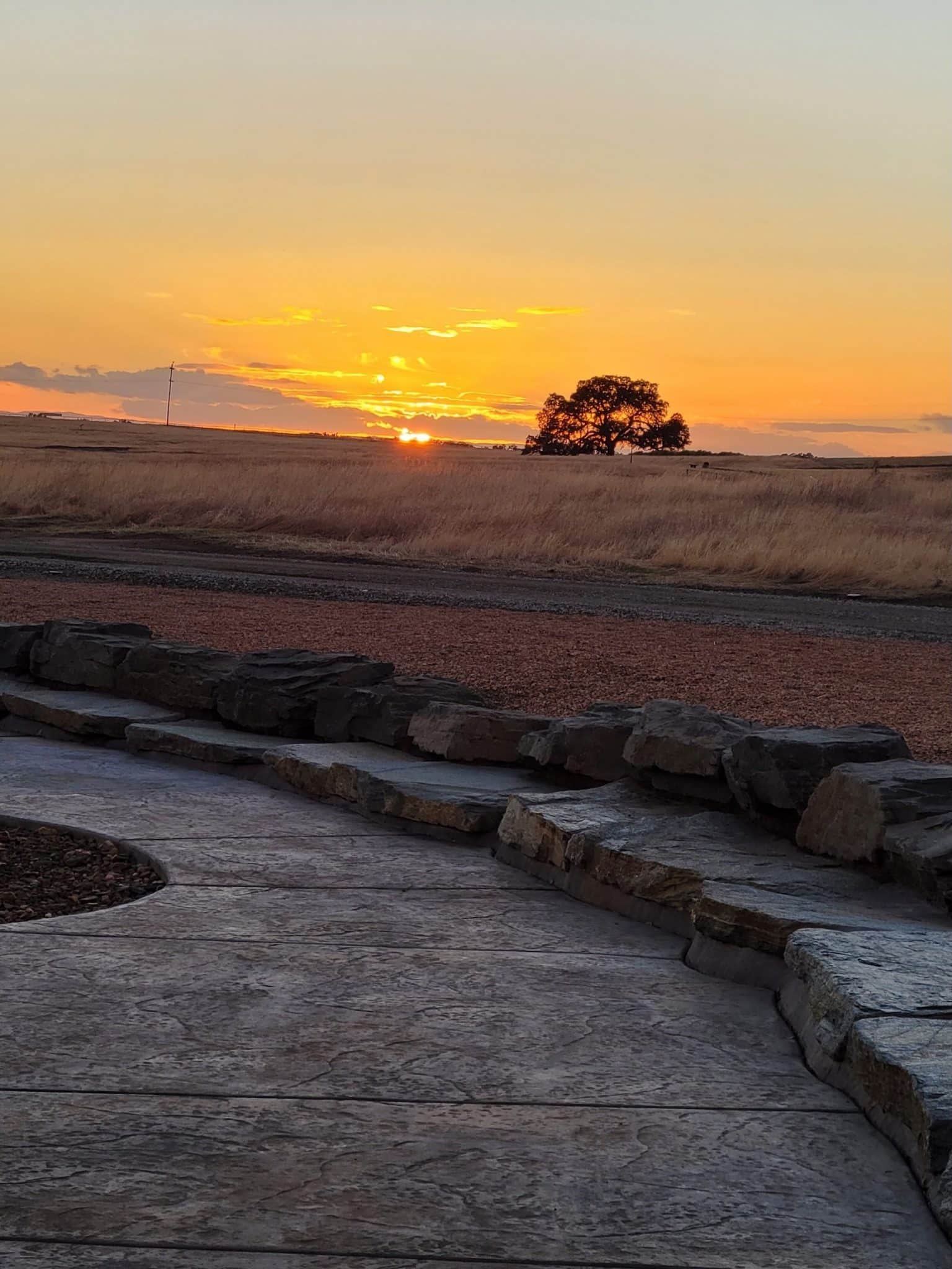 Idyllic spot for remembrance and reflection