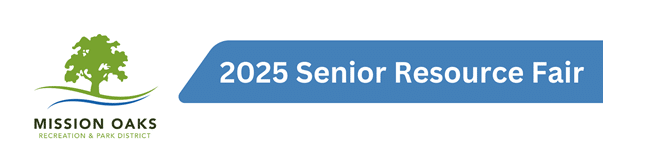 2025 Senior Resource Fair logo by Mission Oaks