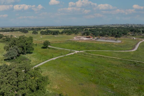 DJI_0823 copy Aerial view of paths through a lush rural landscape